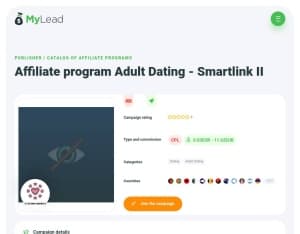 Adult Dating · Smartlink II · Global, Dating, Adult Dating, women, date, sex, sexy, tinder, flirt