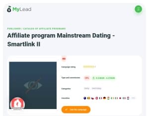 Mainstream Dating · Smartlink II · Prelander, Dating, Adult Dating, women, date, sex, sexy, tinder, flirt