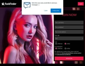Fuckfinder · NO, Dating, Adult Dating, women, date, sex, sexy, tinder, flirt