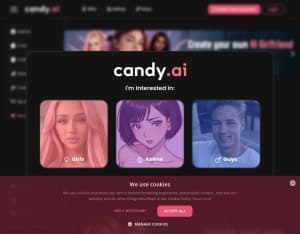 Candy.ai, Dating, Adult Dating, women, date, sex, sexy, tinder, flirt