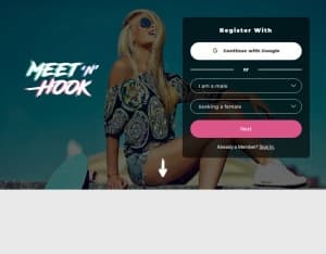 Meet-n-Hook · DK, NO, FI, SE, Dating, Adult Dating, women, date, sex, sexy, tinder, flirt