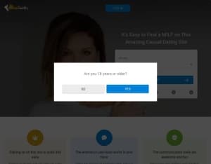 Meetmilfy · Desktop & Mobile
