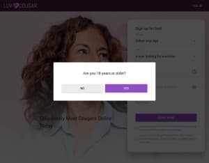 Luvcougar · Desktop & Mobile