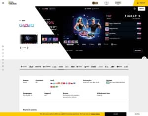 GIZBO · CPA/RevShare/Hybrid