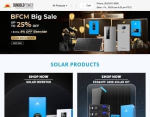 Sungold Power, Services, Energy