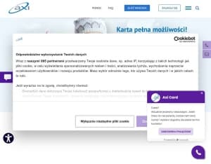 AXI Card · PL, Business, Cards, Credit card, bank, finance