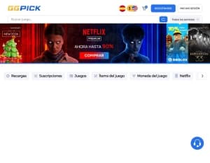 Ggpick, Entertainment, Games, Browser games, Client games, Applications, Movies & VOD, Music, game, app, mobile, cinema, tv, series, film, stream, spotify, shop