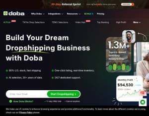 Doba · US, Services, Software