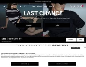 Sisley · GB, Fashion, Clothes, shop, gift