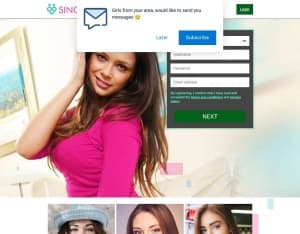 Singleflirt · Responsive · 35+ · DPPD ONLY FOR SMARTLINK