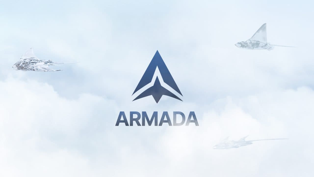 Armada App homepage